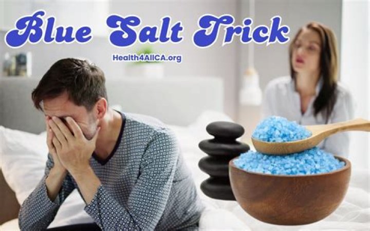 Men's Health Salt Trick: Unlock the Secret to a Healthier You
